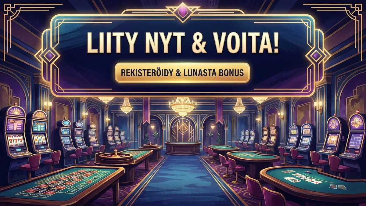 Rekisteröidy bonuksen kanssa